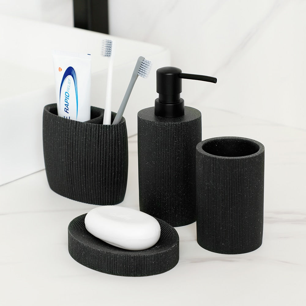 bathroom accessories kit