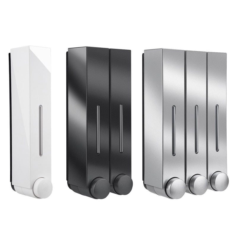 Wall mounted soap dispenser