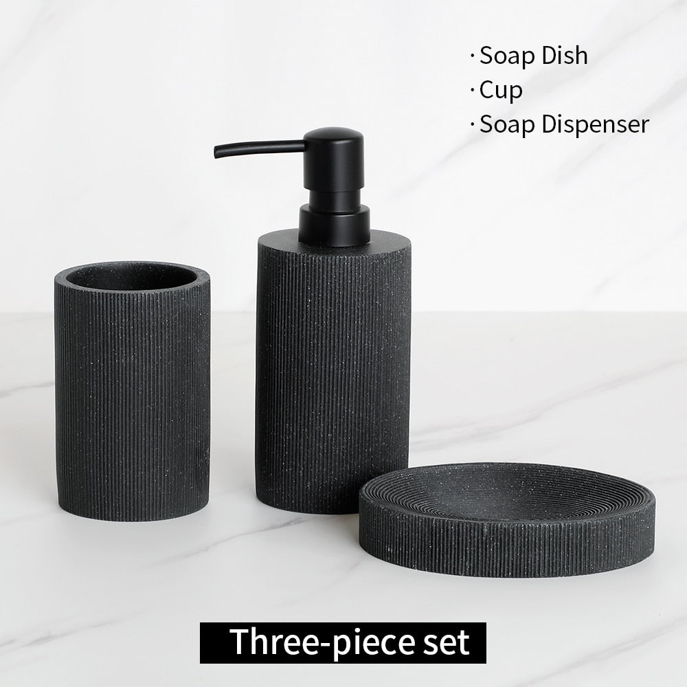 bathroom accessories kit