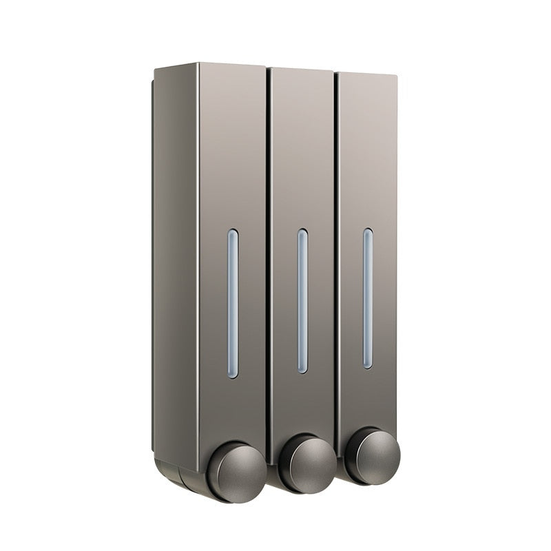 Wall mounted soap dispenser