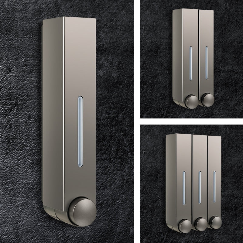 Wall mounted soap dispenser