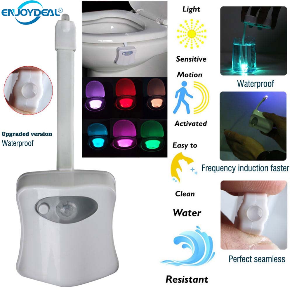 LED toilet nightlight